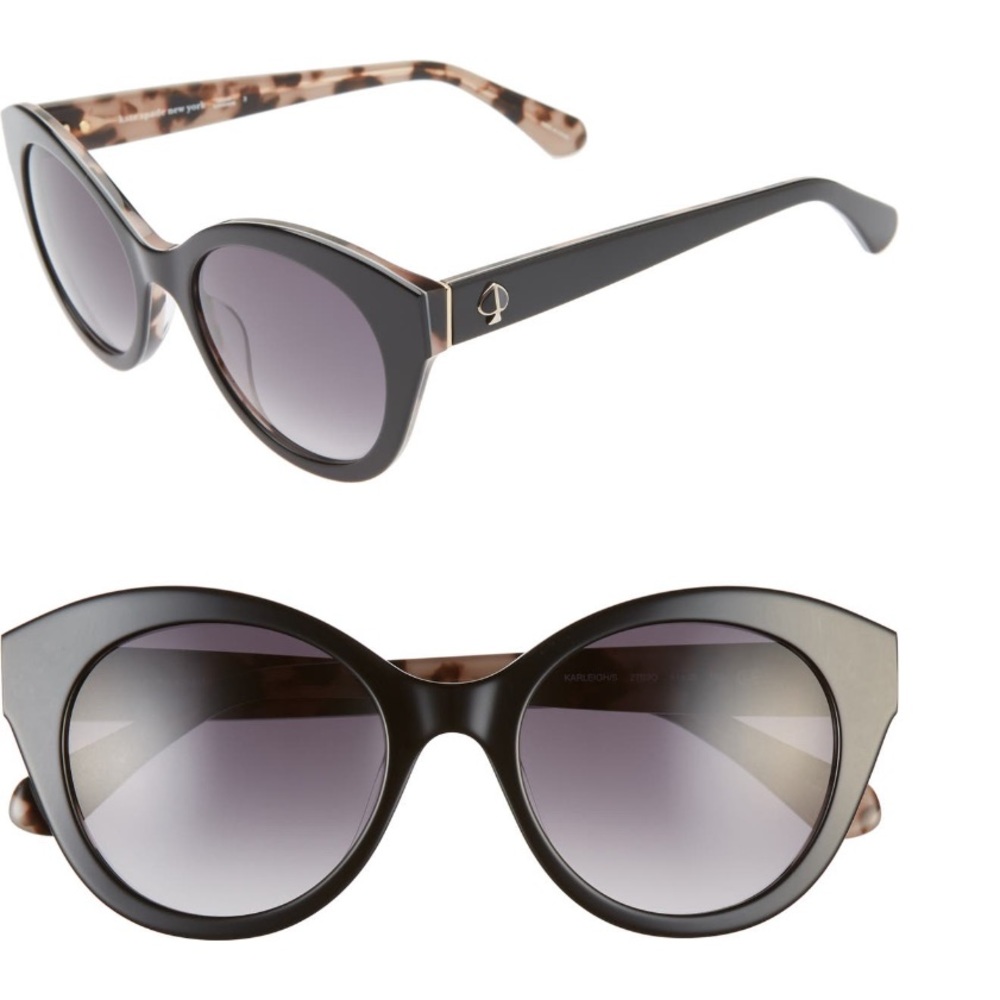 Kate Spade New York  Karleigh 51mm Cat Eye Sunglasses- New With Case - Reemoly